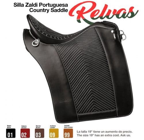 Zaldi Portuguese Relvas saddle