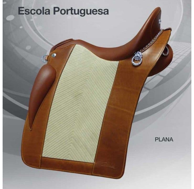 Zaldi Portuguese School saddle - semi deep