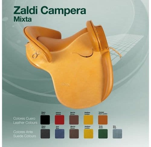 Zaldi traditional Mixta Campera saddle