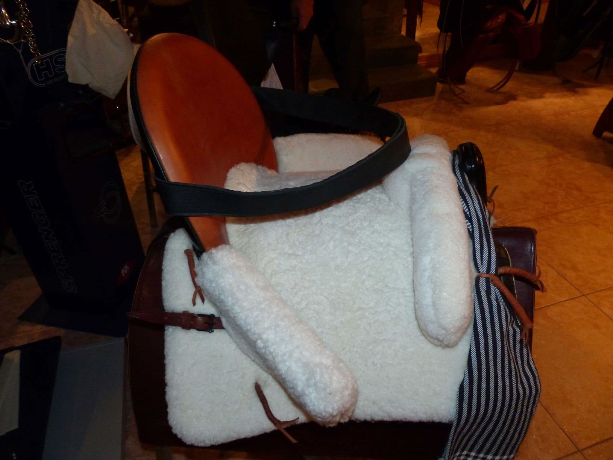 Zaldi Vaquera saddle saddle for disabled riders