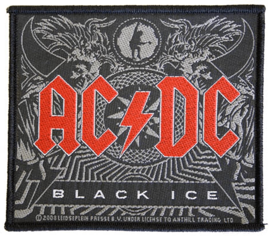 AC/DC - Black Ice Woven Patch