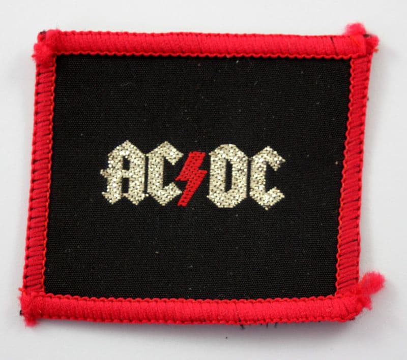 AC/DC - Logo Small Woven Patch