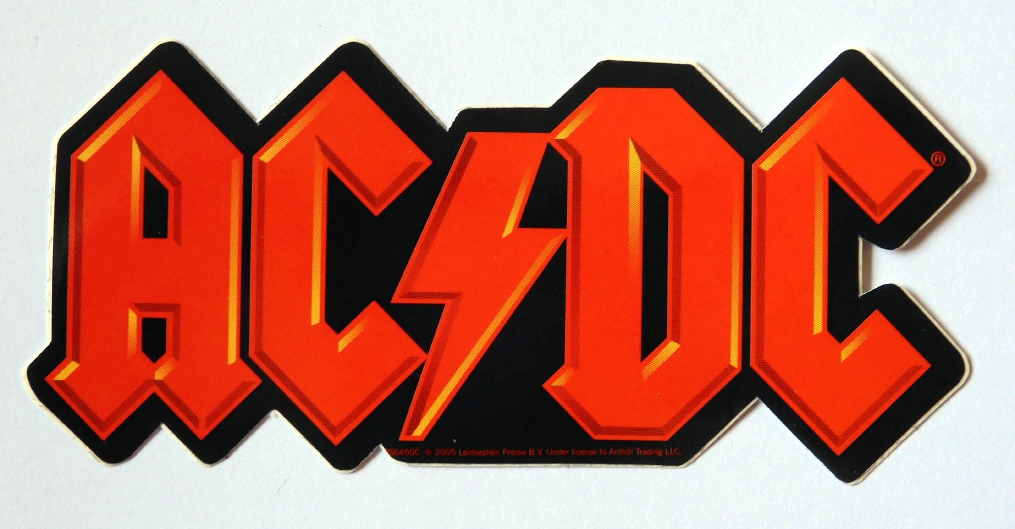 AC/DC - Logo Sticker