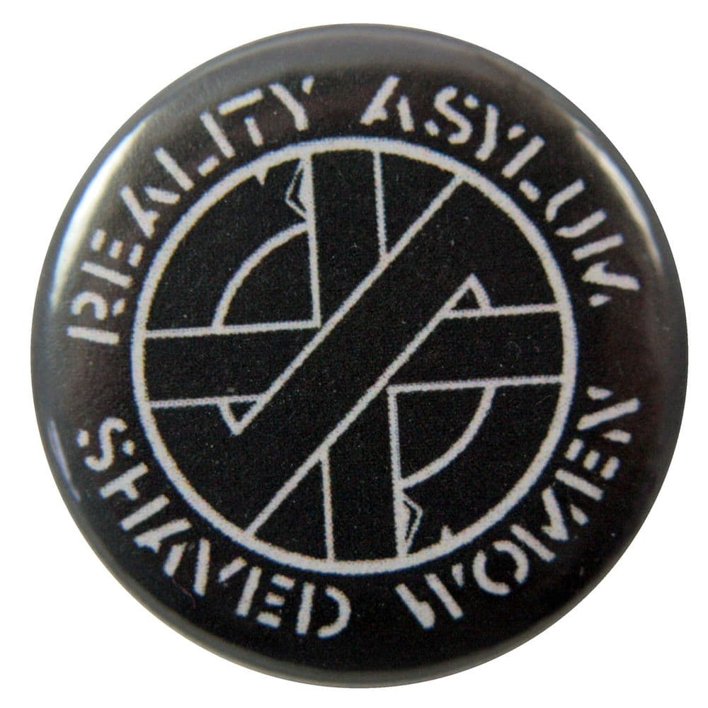 Crass - Reality Asylum Button Badge