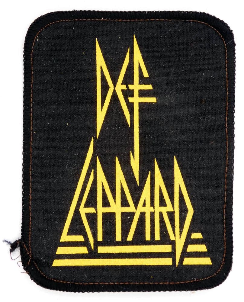 Def Leppard Logo Printed Patch