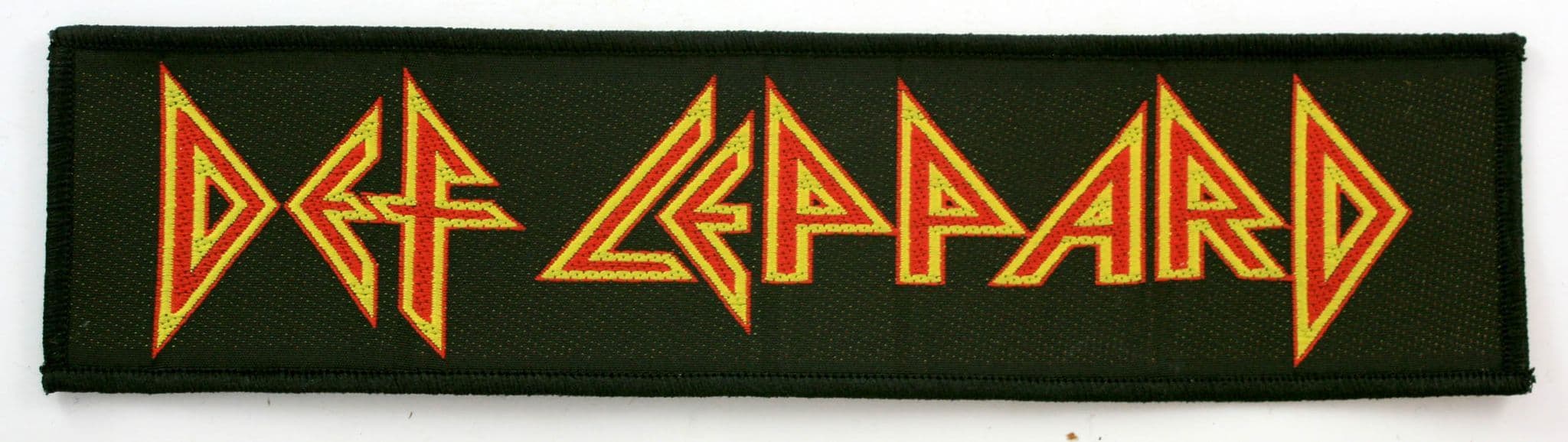 Def Leppard Logo Woven Strip Patch