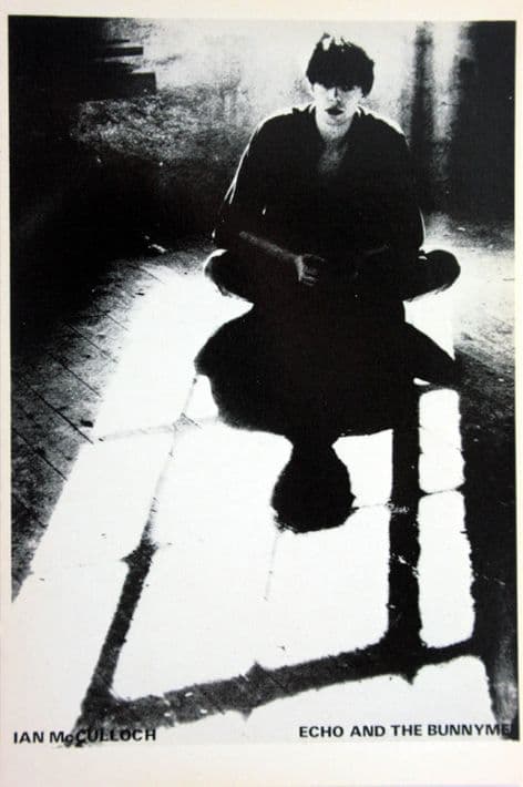 Echo and the Bunnymen  - 'Ian McCulloch' Postcard