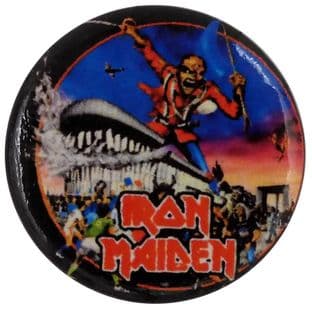 Iron Maiden - 'Legacy World Tour 2022 Paris, France' Button Badge