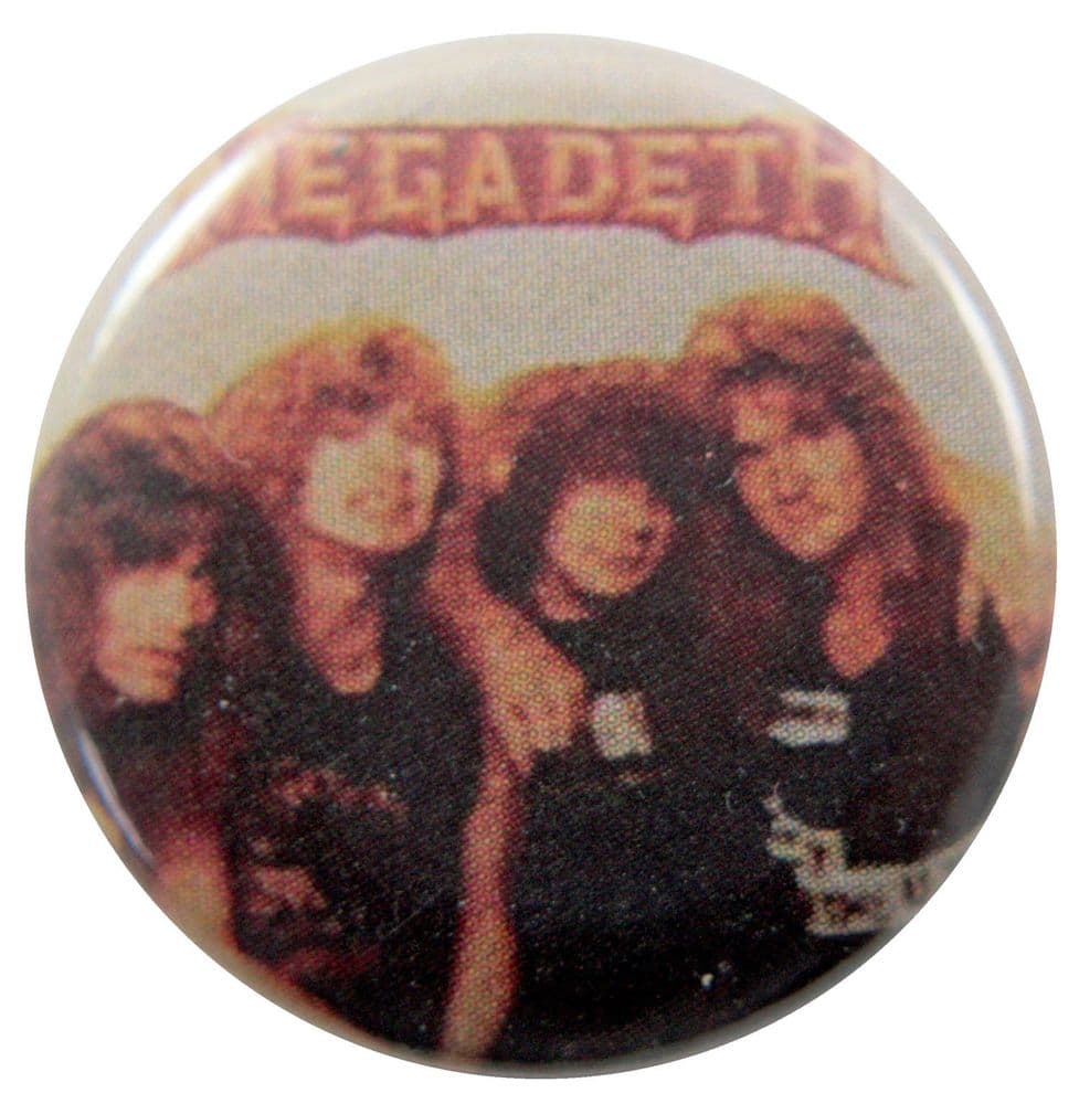 Megadeth - Group Button Badge