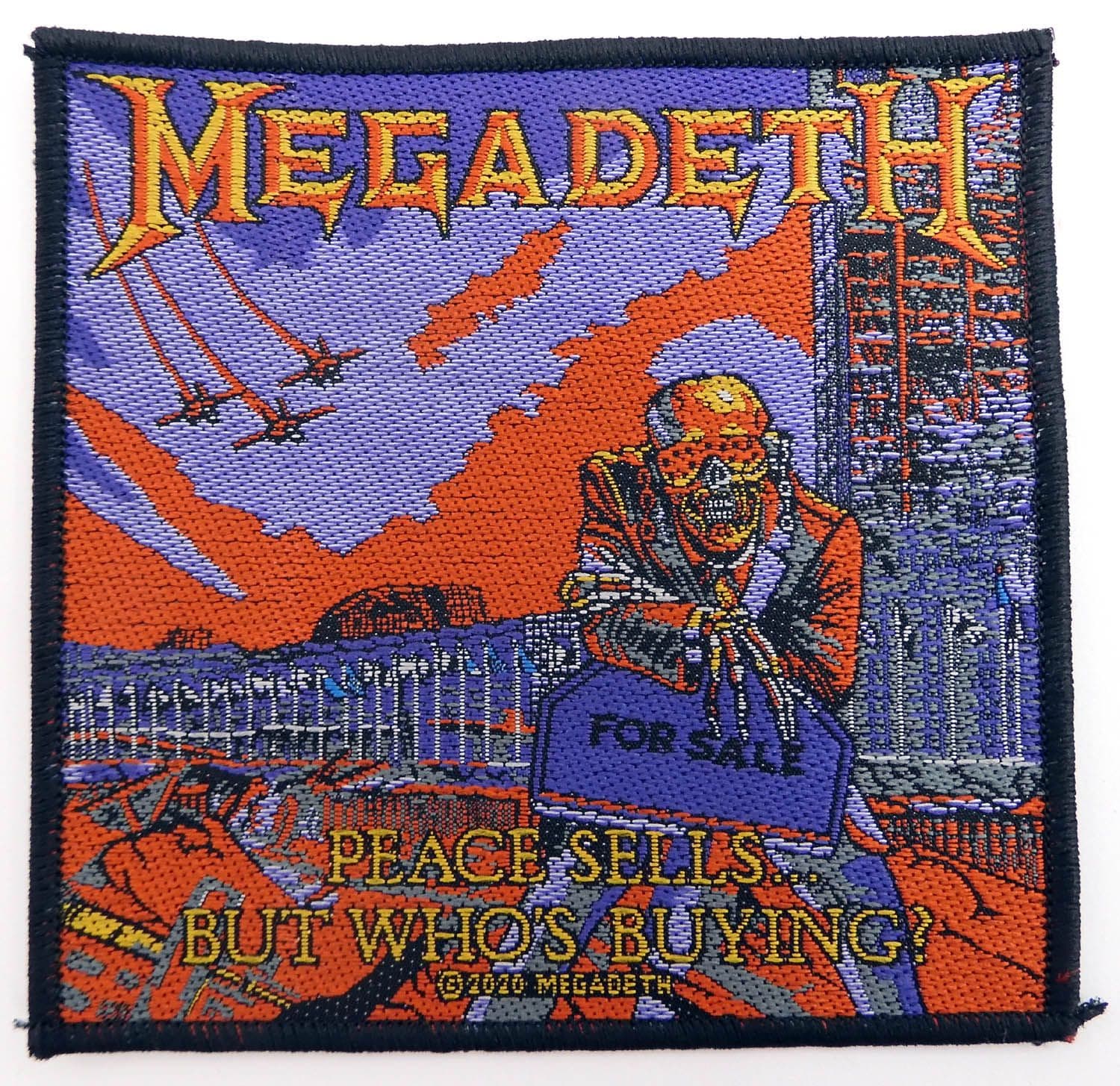 Sewing Patch / Ecusson à Coudre Megadeth Peace Sells… But Who's Buying - Foto 6