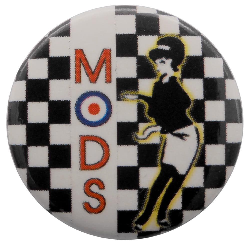 Mod Rude Cards Mods - Rude Girl Button Badge