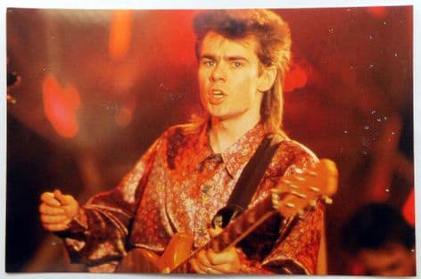 Nik Kershaw - 'On Stage' Postcard