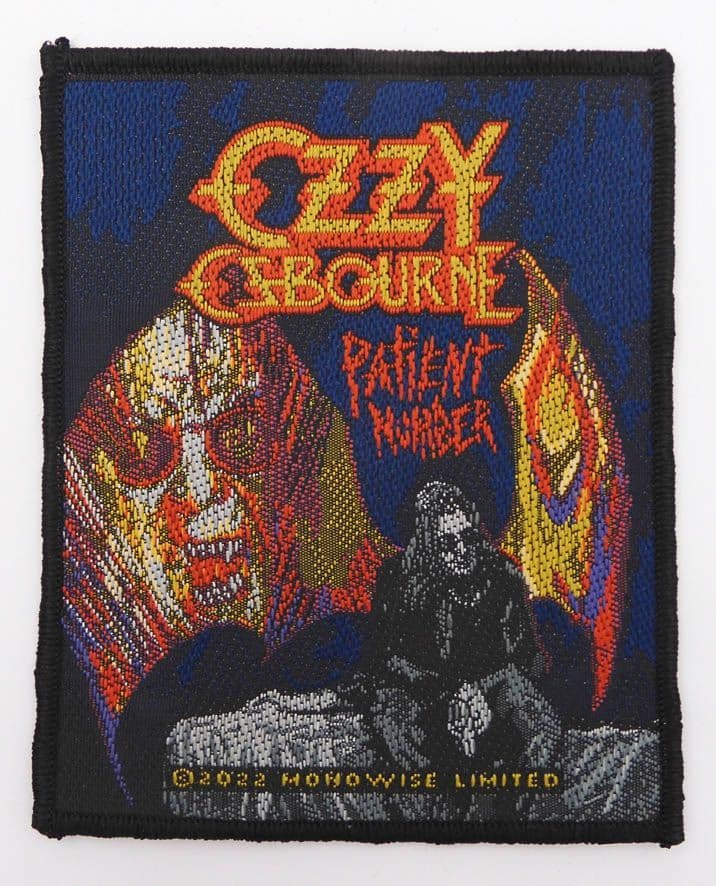 ozzy osbourne back patch ozzy osbourne back patch
