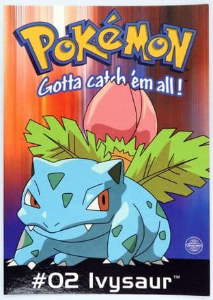 Pokémon - '#02 Ivysaur' Postcard