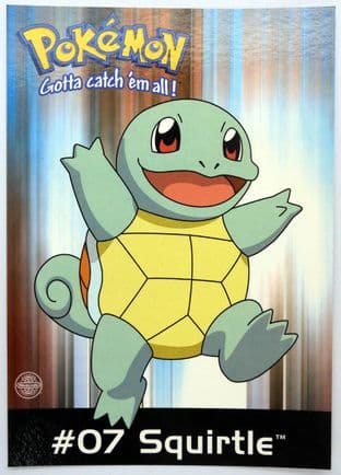 Pokémon - '#07 Squirtle' Postcard
