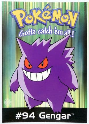 Pokémon - '#94 Gengar' Postcard