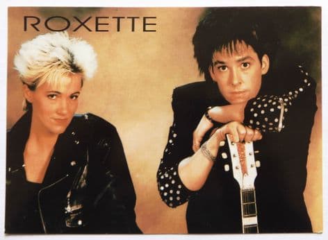 Roxette - 'Marie & Per' Postcard
