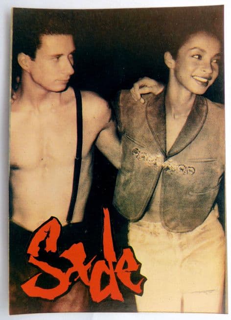Sade - 'Sade and Stuart' Postcard