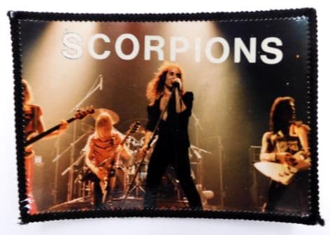 Scorpions - 'On Stage' Photo Patch