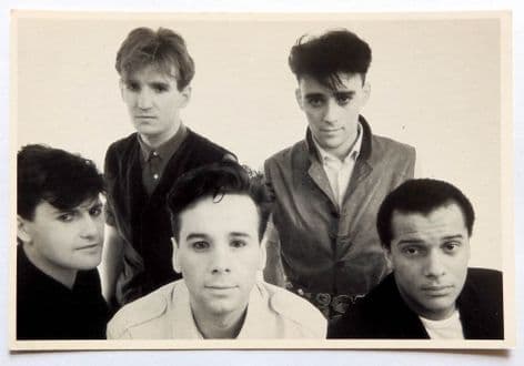 Simple Minds - 'Black & White' Postcard