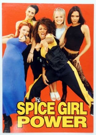 Spice Girls - 'Spice Girl  Power' Postcard