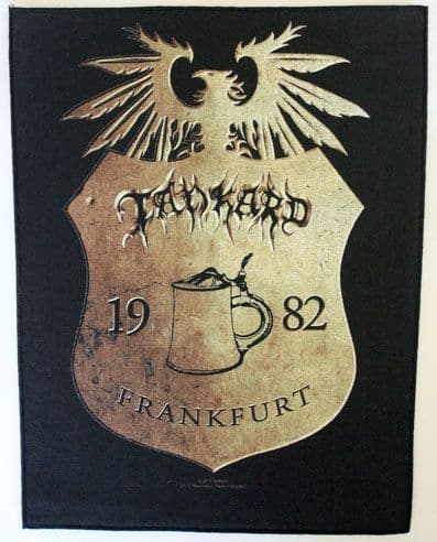 Tankard - '1982 Frankfurt' Giant Printed Backpatch