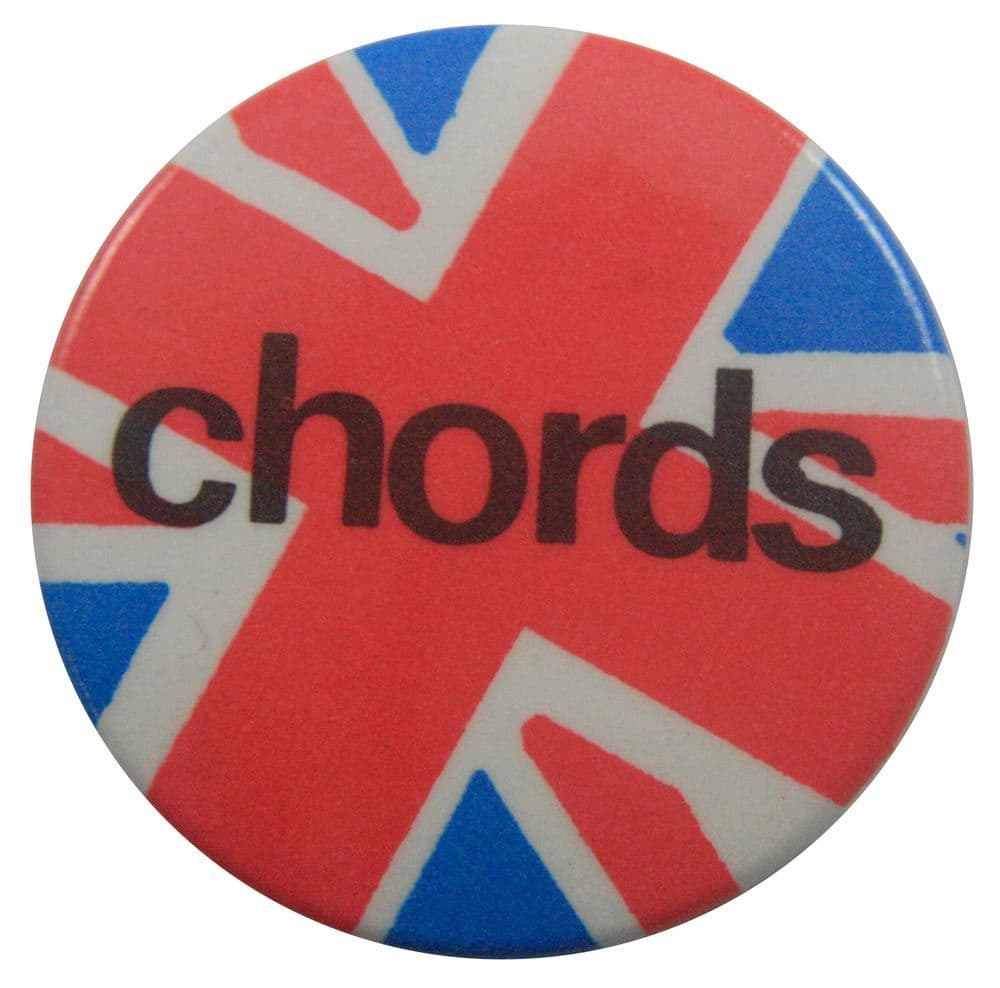 The Chords - Union Jack Button Badge
