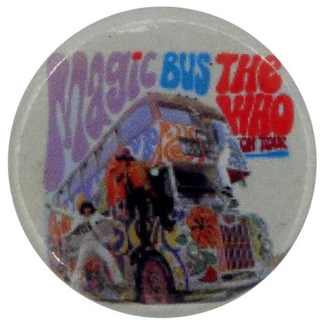 The Who - 'Magic Bus on Tour' Button Badge