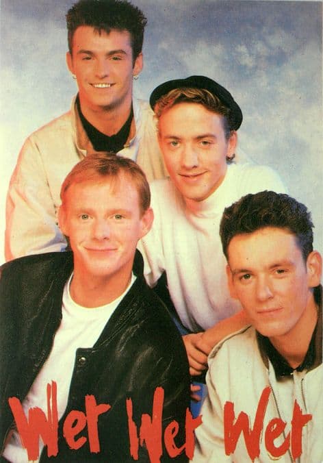 Wet Wet Wet - 'Group' Postcard