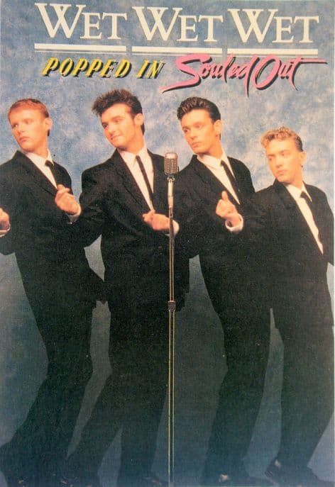 Wet Wet Wet - 'Popped In Souled Out 2' Postcard