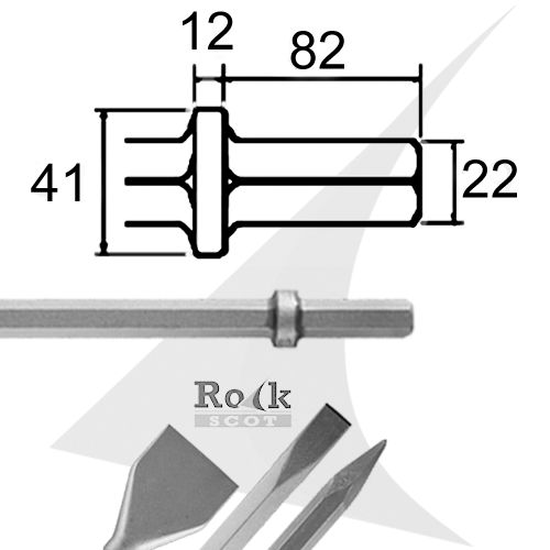 Atlas Copco TEX 14PS / TEX 15PE (Hex 22X82.5)