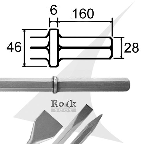 Atlas Copco TEX 28PE / TEX 32P / TEX 32PS / TEX 33PE (Hex 28x160)