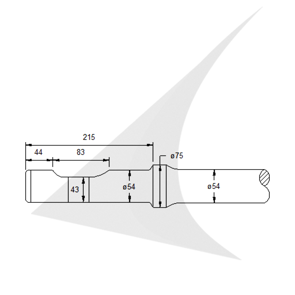 Breaker Steel for BOBCAT HB 680
