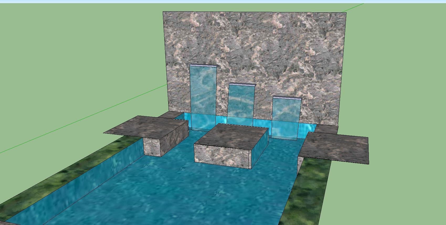 Oase 300mm wide Water Blade