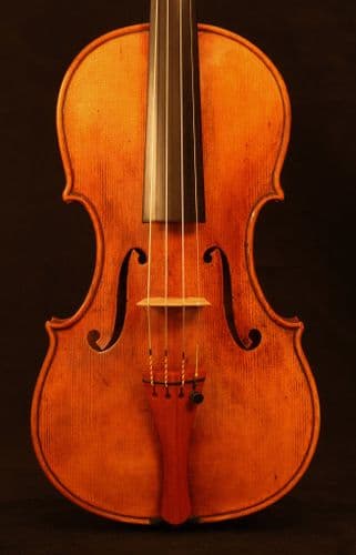 A violin by Roger Hansell after The Kemp 1738 by Guarneri del Gesù.