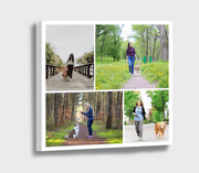Personalised Photo Collage Framed Canvas – 4 to 15 Pictures
