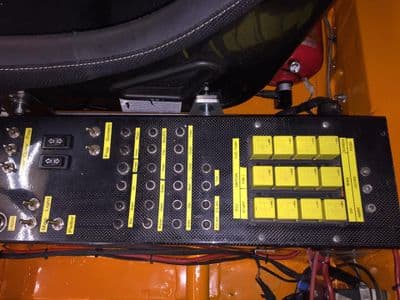 BMW Mini Carbon Switch Panel. RT0561/ZI