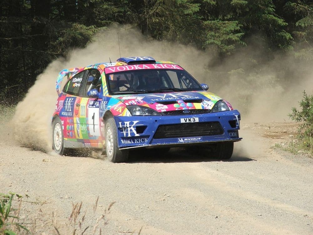 Focus WRC 03 Hybrid Front Bumper. RT0404/FE