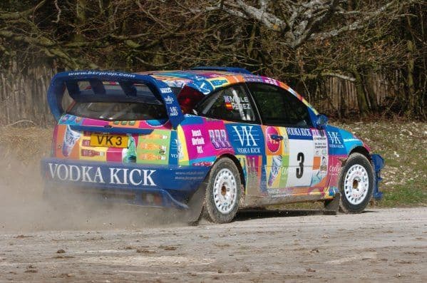 Focus WRC 03 Hybrid Rear Bumper. RT0405/FE