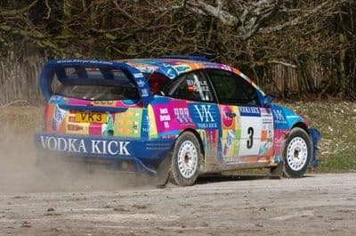 Focus WRC 03 Hybrid Rear Bumper. RT0405/FE