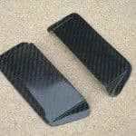 Ford Escort Mk 2 Carbon Rear Light Protectors