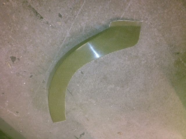 Ford Escort Mk 2 Hybid Arch Protector R/H. RT0323/FE