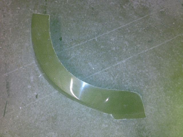 Ford Escort Mk 2 Hybrid Arch Protector L/H. RT0324/FE