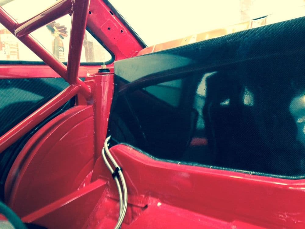 Ford Escort Mk2 Escort Firewall Carbon