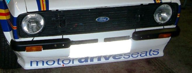 Ford Escort Mk2 Group 4 Front Spoiler Carbon