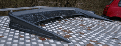 Manta 3 Piece GRP Rear Spoiler with Carbon Fibre Top. RT0230/VE