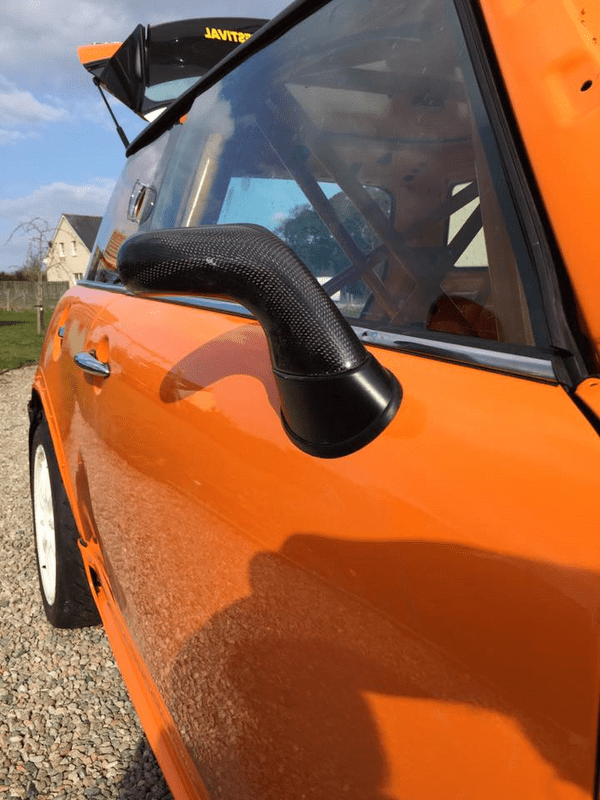 Mini BMW Mirror Carbon RH