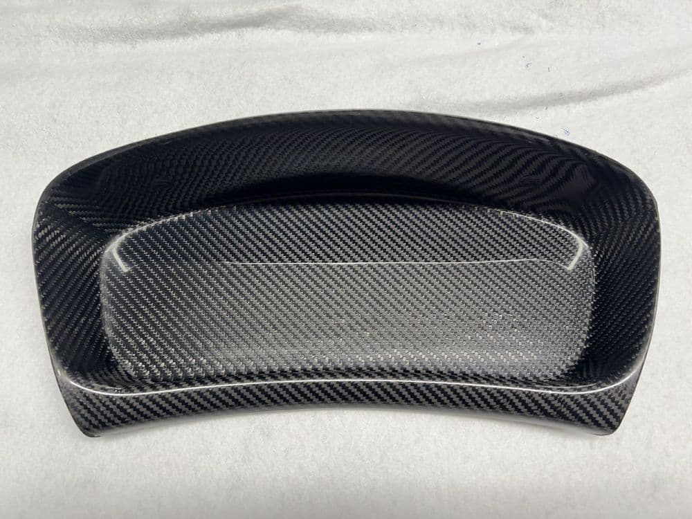 Mitsubishi Evo 4/5/6 Clock Face Carbon