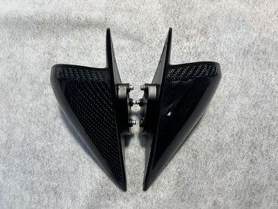 Mitsubishi Evo 4/5/6 Group A Mirrors Carbon