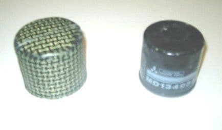 Mitsubishi Evo 4/5/6  Kevlar Oil Filter Guard. RT0482/MU